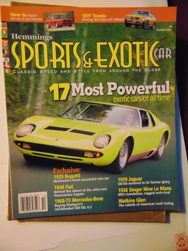 Hemmings sports exotic car - sports, &