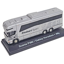 Atlas 1:76 Scania P380 Oakley Horsebox Ally Eddie Stobart Die-cast Vehicle Boxed