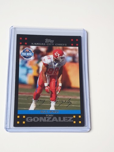 Topps 2007 tony - tony, gonzalez
