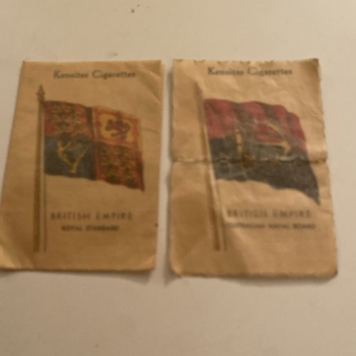 Kensitas cigarette silk - cigarette, flags