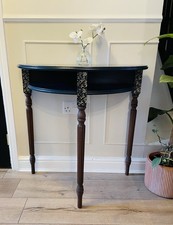 Blue And Gold Console Half