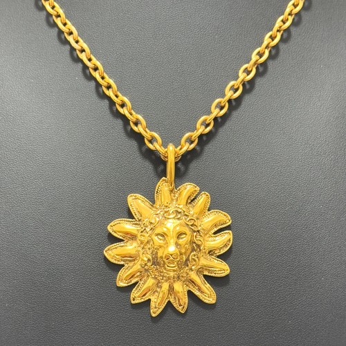 Chanel lion medal - chanel,