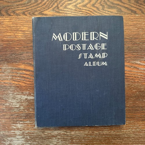 Modern postage stamp album - stamp,