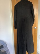 vintage 1978 catholic priests long cassock gown