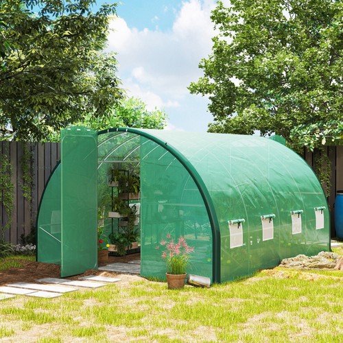 M upgraded polytunnel - 4,