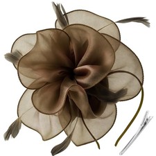 DRESHOW Fascinators Hat Tea