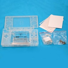 Full Housing Shell Case Transparent Replacement Kit For Nintendo DS Lite NDSL