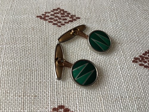 Vintage 1930s cufflinks - vintage,