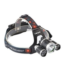 High Power LED Headlamp 3xT6 LED Headlight Waterproof 4 Light Modes Fishing Lamp