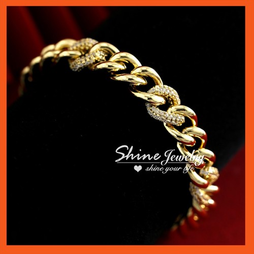 Gold simulated diamond - 9k,
