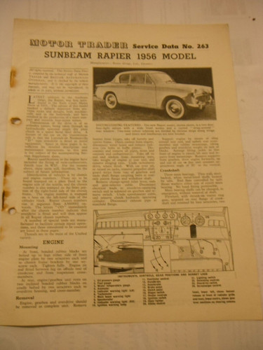Original 1956 motor - 1956, 'motor