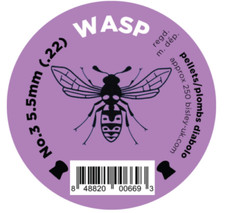 Wasp .22 Air Pellet Tin of 250