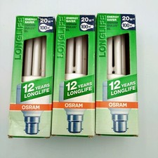 3 x 20W = 100w Osram Low