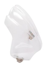 AIRBLADE CLEAR WIND DEFLECTOR REBEL FLY SCREEN FITS TWIN 8" HEADLIGHTS