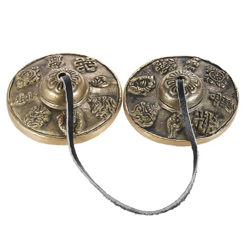 Tibetan tingsha cymbals bells - tingsha,