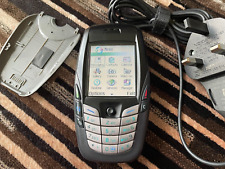 Vintage Nokia 6600 Mobile Phone NHL-10 & charger and TomTom software on phone