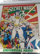 MARVEL SUPER HEROES SECRET WARS 2 #64 KEY RARE UK Comic VFN/NM WEEKLY BRITISH
