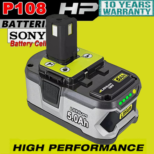 Replace 18v 0ah for ryobi - 18v,