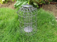 Silver Garden Hanging Squirrel