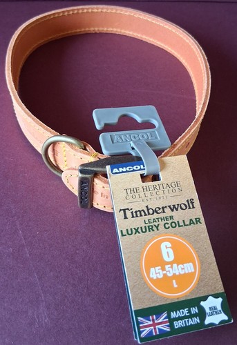 Ancol timberwolf leather - timberwolf, dog