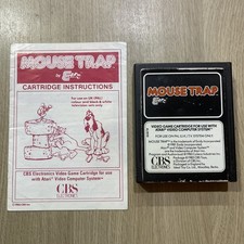 Mouse Trap - Atari 2600 Game Cartridge & Manual