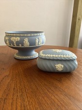 Large 9" Wedgwood Blue