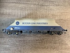 Bachmann 37-327D OO Gauge 90 Tonne JGA Bogie Hopper Buxton Lime Weathered No Box