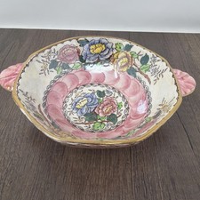 Maling Double Handle Bowl Pink
