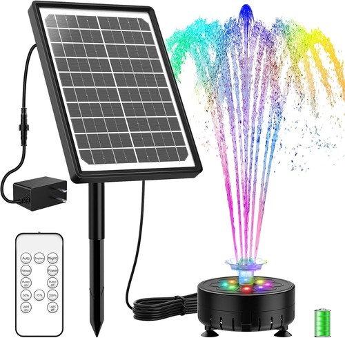 10w solar water fountain - fountain, with