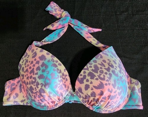 Tesco push bikini top - push, up