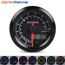 2" 52mm Digital & Pointer 7 Color LED Narrowband Car Air Fuel Ratio Gauge Meter