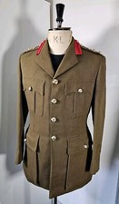 Vintage 1970's GIEVES Bespoke British Army Jacket Men's 36/38" Military Uniform