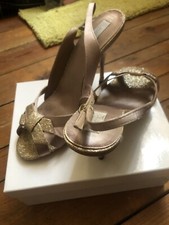 Untold /Gold High Heel Shoes