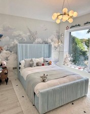 New Ottoman Bed Winged Plush