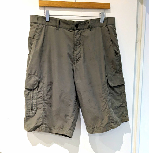 Man khaki cotton polyamide - m&s,