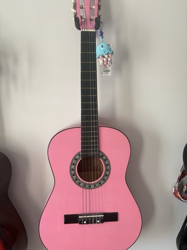 Elevation pink acoustic guitar - elevation,