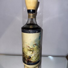 National Amphora greek  Ouzo In Unusual Ornate Bottle From 1970s FlOz And %proof