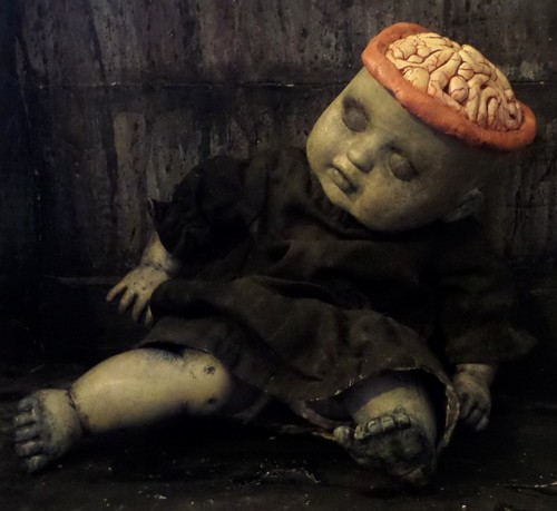 Ooak creepy horror gothic - ooak,