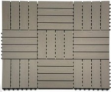 Interlocking WPC Decking Tiles