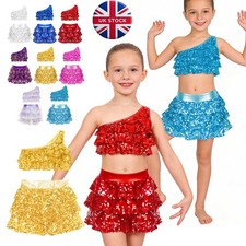 Girls Sparkly Sequin Dance