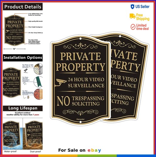 Large private property - property, no
