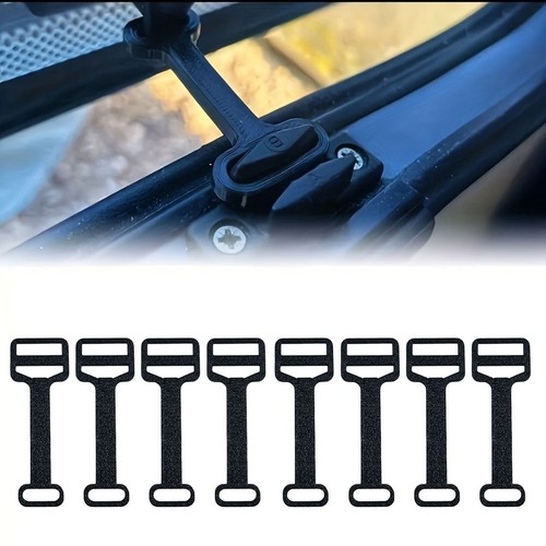 8pcs black window restrictor - 8pcs,