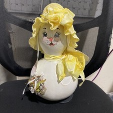 Small Hand Painted Gourd Folk