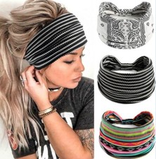 3pc Yoga Wide Headband Ladies