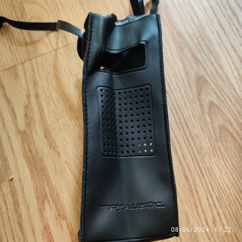 Realistic radio leatherette - radio,