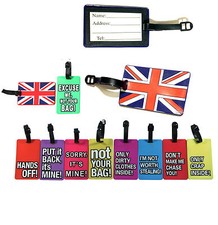Union jack luggage - , tag