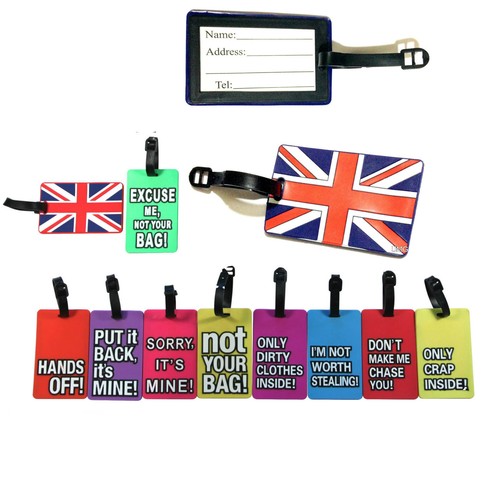 Union jack luggage tag - ,
