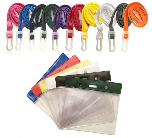 Lanyard with plastic clip - id,