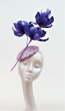 Multi Coloured Pillbox/Button Fascinator ASCOT WEDDING