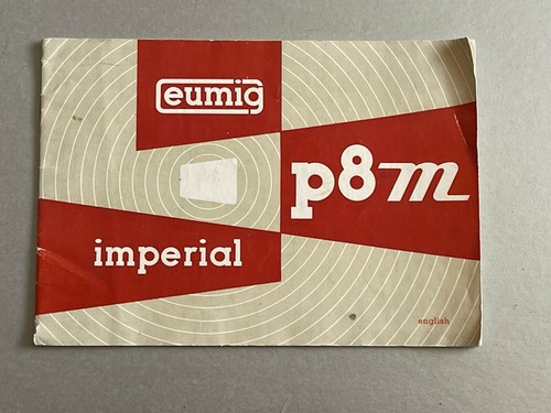 Eumig p8m imperial projector - eumig,